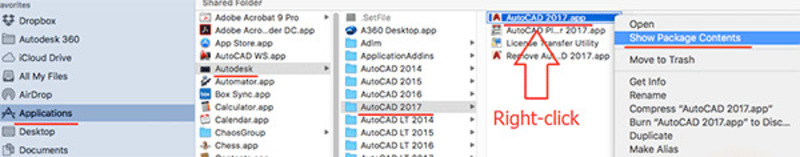 Cách cài đặt font AutoCAD cho máy MAC