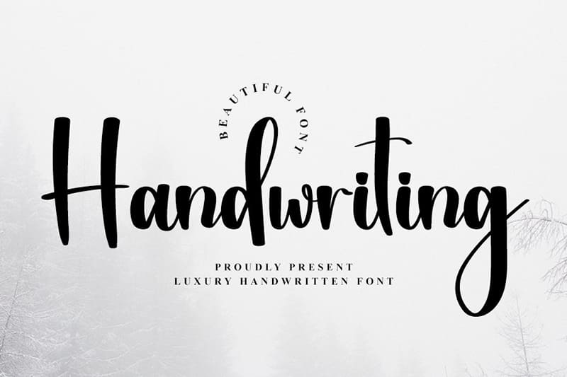 Đôi nét về Font Handwriting việt hóa