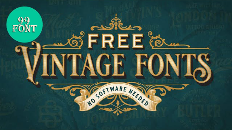 Lịch sử về Font chữ viết tay Vintage