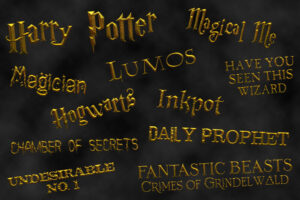 [Tổng Hợp] 25 Font Chữ Harry Potter - Link Download Miễn Phí
