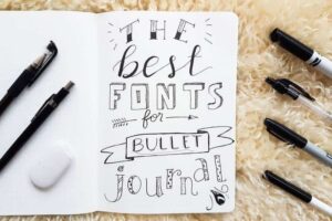 18+ Font chữ Bullet Journal | Nâng Cấp Sổ Nhật Ký Của Bạn