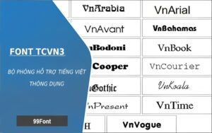 [Link] Tải Font Chữ TCVN3 Đầy Đủ - Tiếng Việt - Unicode